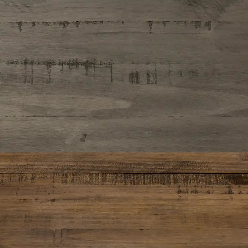 Tavolo da pranzo a cavalletto in legno massello da 72 Inch, stile rustico da fattoria