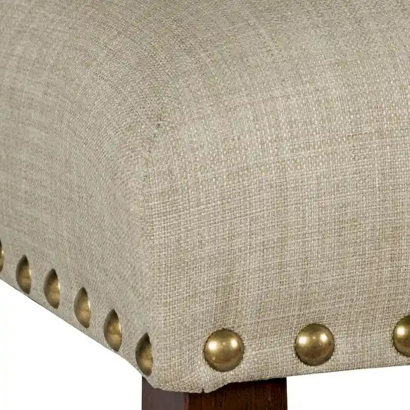 Upholstered Dining Chairs with Nailhead Trim (Set of 2)