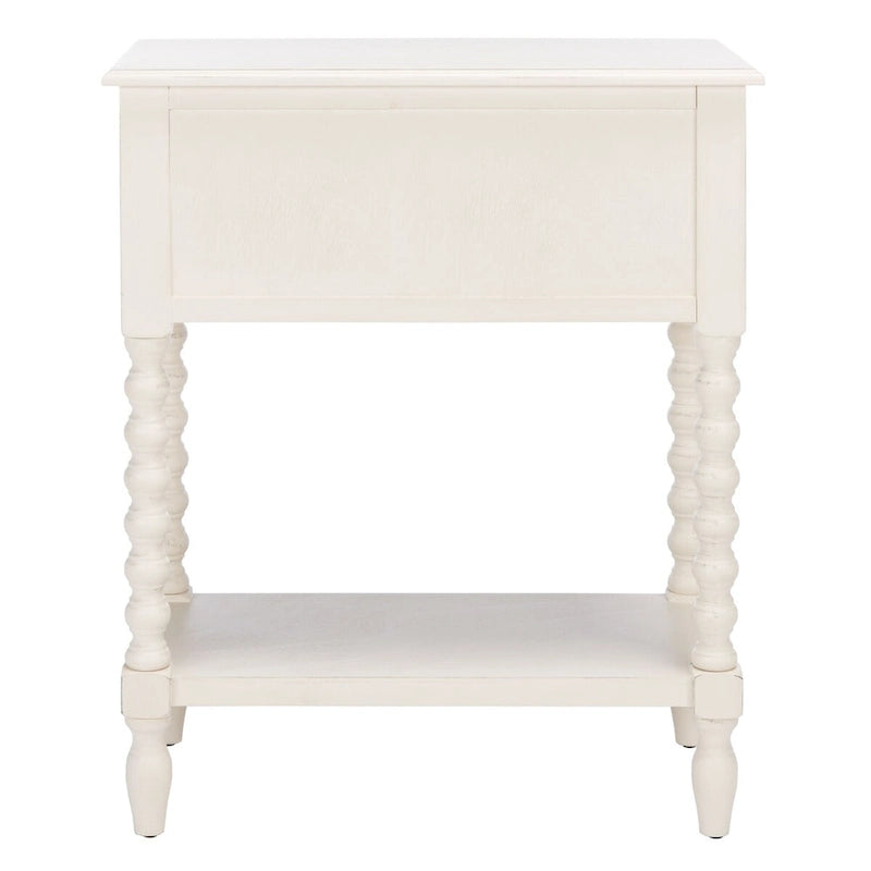 3-Drawer Console Table with Open Bottom Shelf in Farmhouse Style