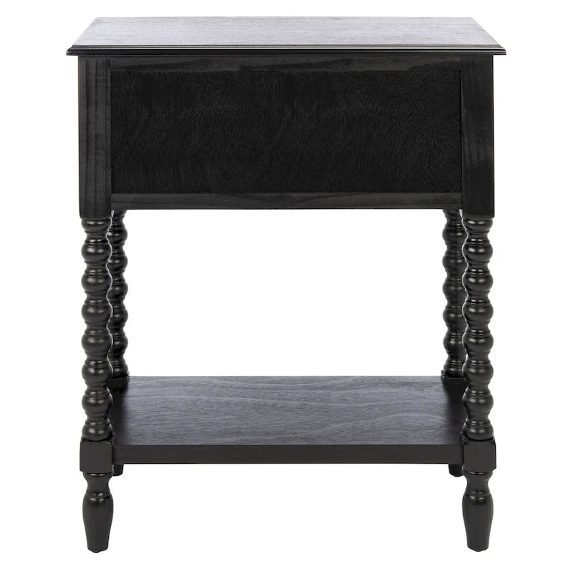 3-Drawer Console Table with Open Bottom Shelf in Farmhouse Style