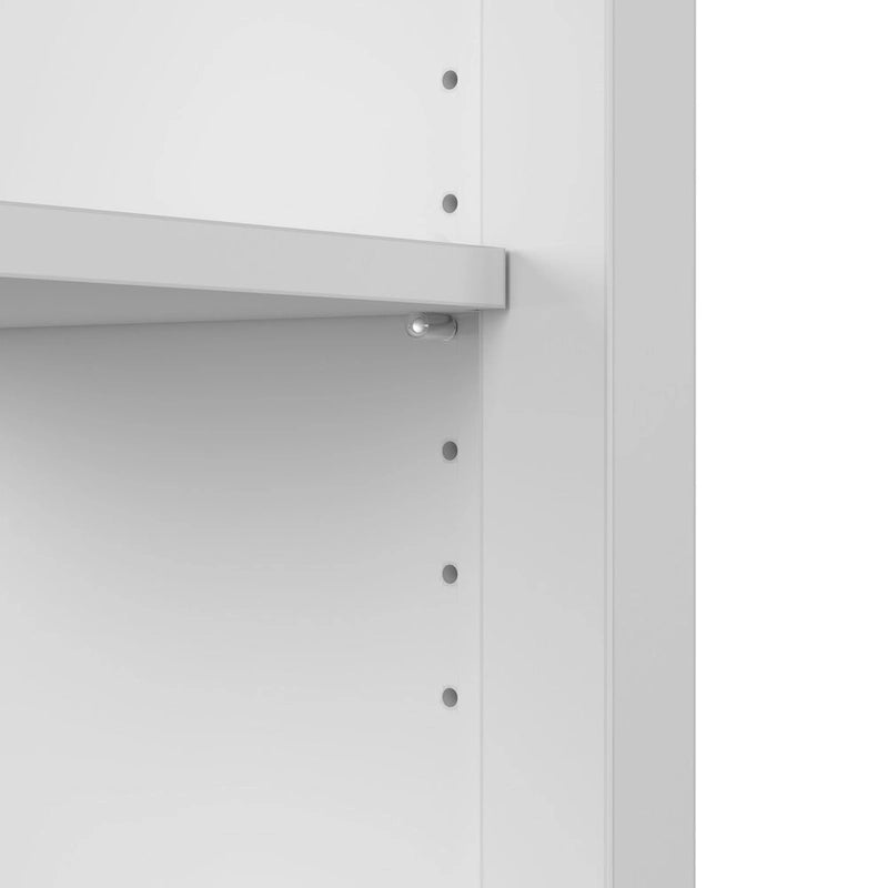 Tall Farmhouse TV Stand Media Console with Storage Doors and Cubbies