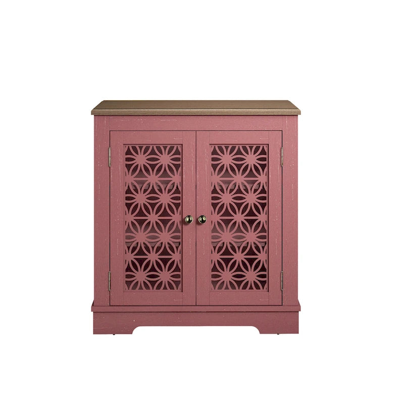 31 in. 2-Door Accent Storage Buffet Cabinet Sideboard - 31 in Width