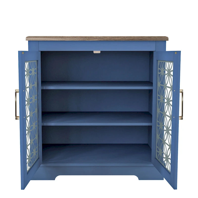31 in. 2-Door Accent Storage Buffet Cabinet Sideboard - 31 in Width
