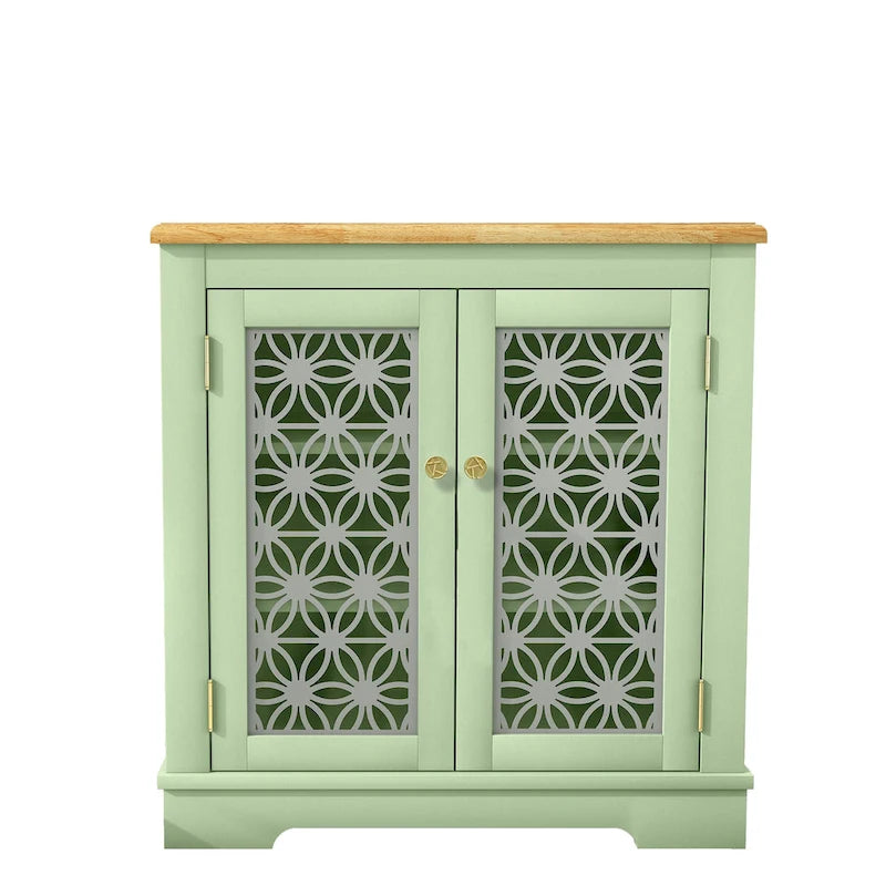 31 in. 2-Door Accent Storage Buffet Cabinet Sideboard - 31 in Width