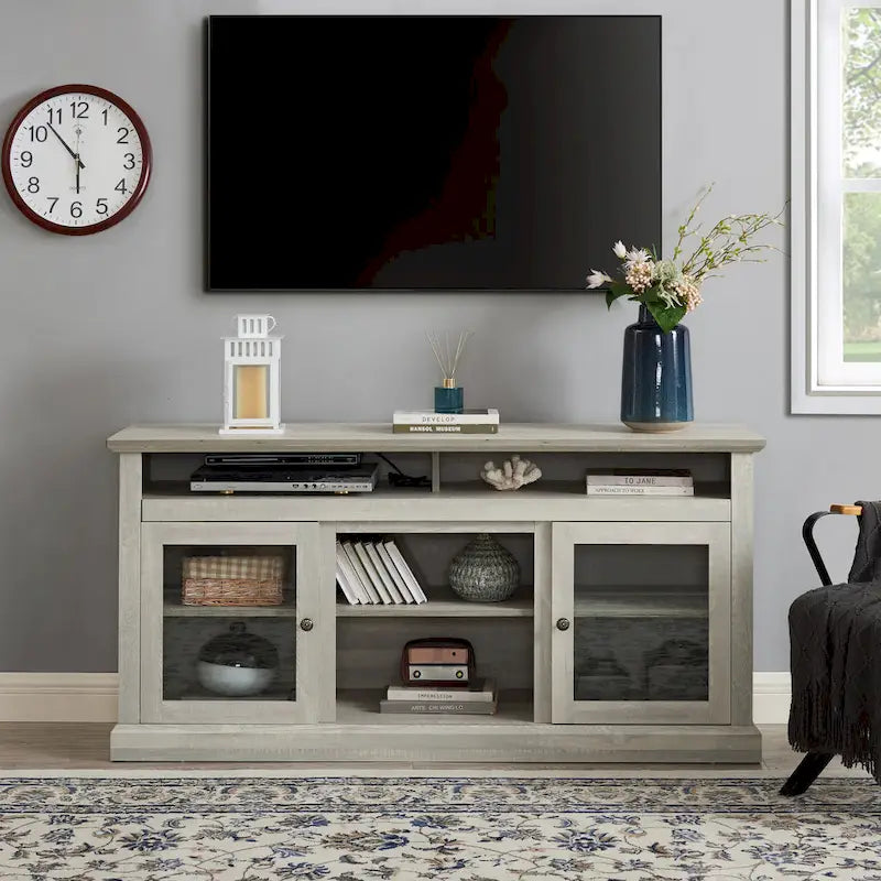 Mobile TV da 60-Inch per televisori fino a 65 Inch con ripiani portaoggetti
