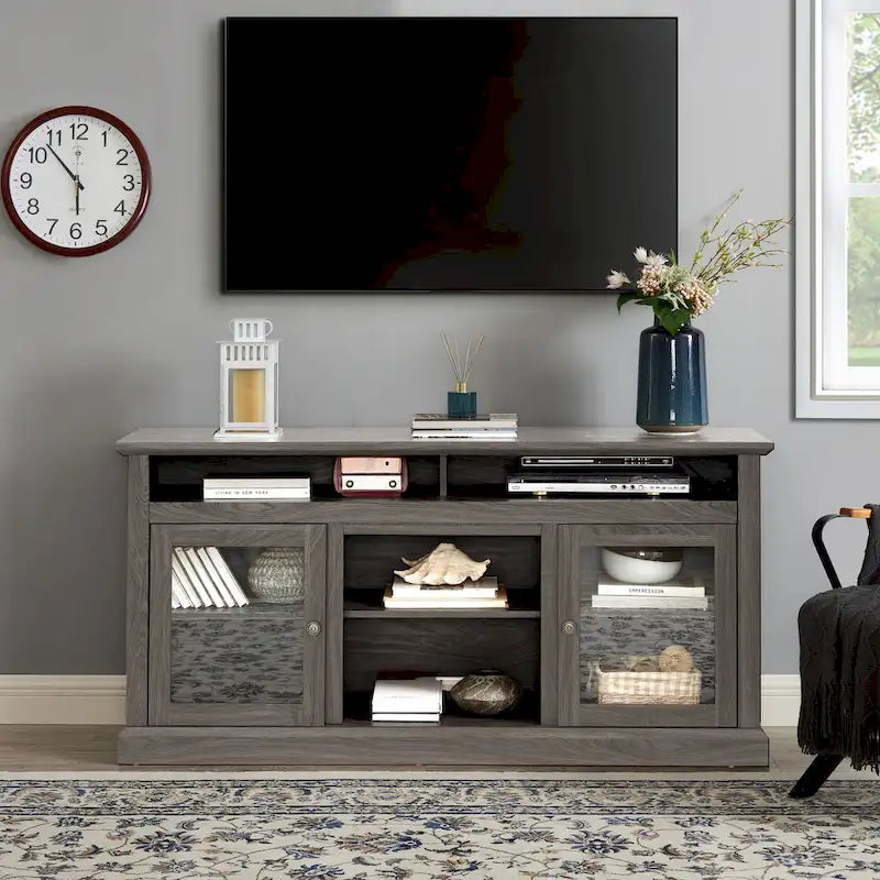 Mobile TV da 60-Inch per televisori fino a 65 Inch con ripiani portaoggetti