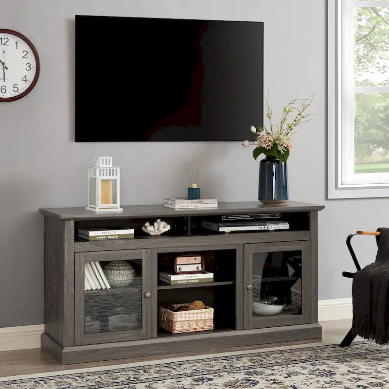 Mobile TV da 60-Inch per televisori fino a 65 Inch con ripiani portaoggetti